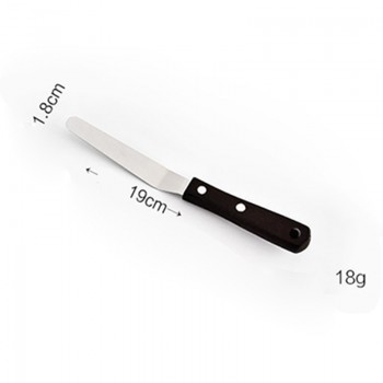 MAY FIFTEENTH Metal Offset Cake Spatula bakery 4 6 8 10 Inches Stainless Steel Baking Espatula Cake Decorating Tools  022