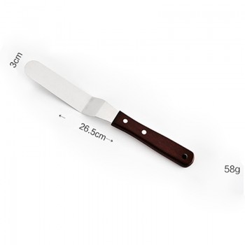 MAY FIFTEENTH Metal Offset Cake Spatula bakery 4 6 8 10 Inches Stainless Steel Baking Espatula Cake Decorating Tools  022