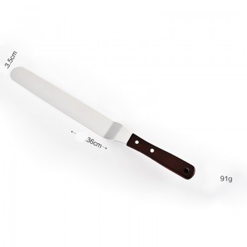 MAY FIFTEENTH Metal Offset Cake Spatula bakery 4 6 8 10 Inches Stainless Steel Baking Espatula Cake Decorating Tools  022