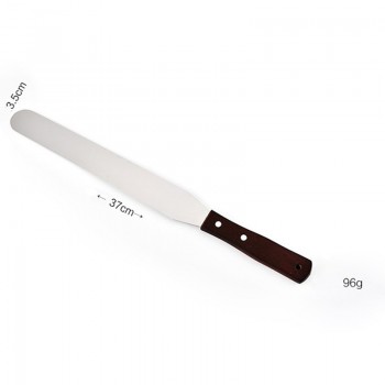 MAY FIFTEENTH Metal Offset Cake Spatula bakery 4 6 8 10 Inches Stainless Steel Baking Espatula Cake Decorating Tools  022