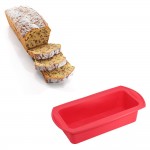 High Quality DIY Rectangular Shape Cake Mold 3D Silicone Cake Mold Baking Tools Bakeware Maker 27X13X6.5cm K4