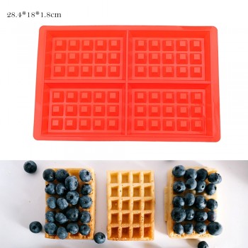 HILIFE for Oven High-temperature Baking   Heart Shape Silicone Waffle Mold Cake Mould Non-stick Kitchen Bakeware