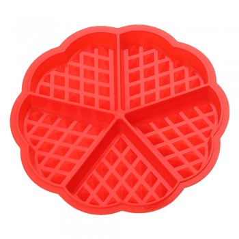 HILIFE for Oven High-temperature Baking   Heart Shape Silicone Waffle Mold Cake Mould Non-stick Kitchen Bakeware