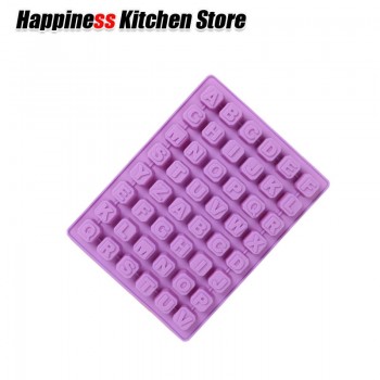 Baking Tools Cake LETTER Mold Silicone Chocolate Alphabet Mold Form For Ice Cube DIY Gift Maker Mould