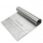 New Arrival graduated Kitchen Dough Cutter Scraper Dough Knife Divider Flour Pastry Cake Pizza Cutting Tools Stainless Steel