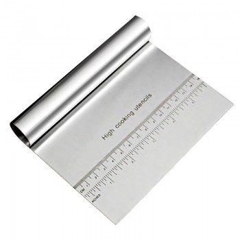 New Arrival graduated Kitchen Dough Cutter Scraper Dough Knife Divider Flour Pastry Cake Pizza Cutting Tools Stainless Steel