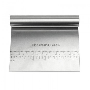 New Arrival graduated Kitchen Dough Cutter Scraper Dough Knife Divider Flour Pastry Cake Pizza Cutting Tools Stainless Steel