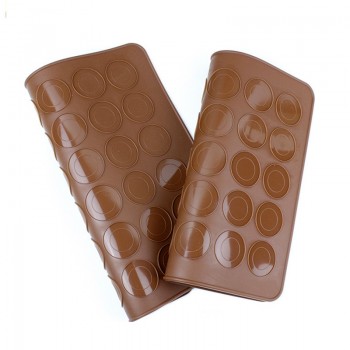 Hot Silicone Silicone Baking Mat Macaron Macaroon Pastry Oven Baking Mould Sheet Mats 30-Cavity DIY Mold 9 DE27 For Drop