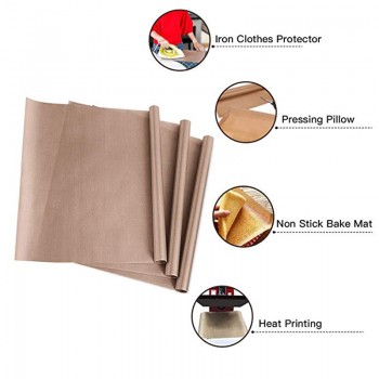 3Pcs/Set 40*60cm Baking Mat Reusable Teflon Sheet Heat Resistant Craft Mat Oil Proof Paper Non Stick Baking Mat BBQ Baking Tools