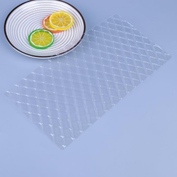DIY Cake Plastic Transparent Texture Lattic Mat Cake Border Decorating Tools Cake Mold Fondant Gumpaste Stencil Molds Moulds