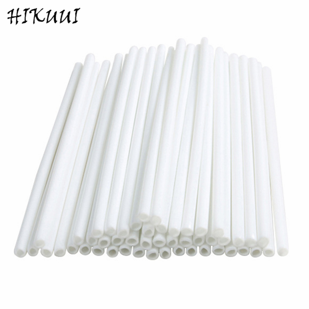 100pcs/pack 15cm Safe Plastic Lollipop Stick Cake Pop Sticks For Chocolate Sugar Candy Lollipop DIY Mold Tool