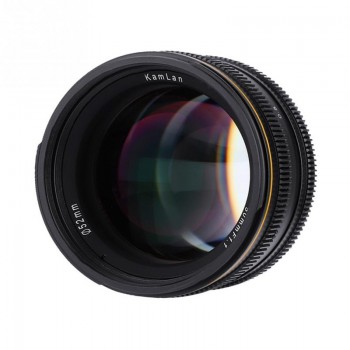 Kamlan 50mm f1.1 APS-C Large Aperture Manual Focus Lens for Mirrorless Cameras