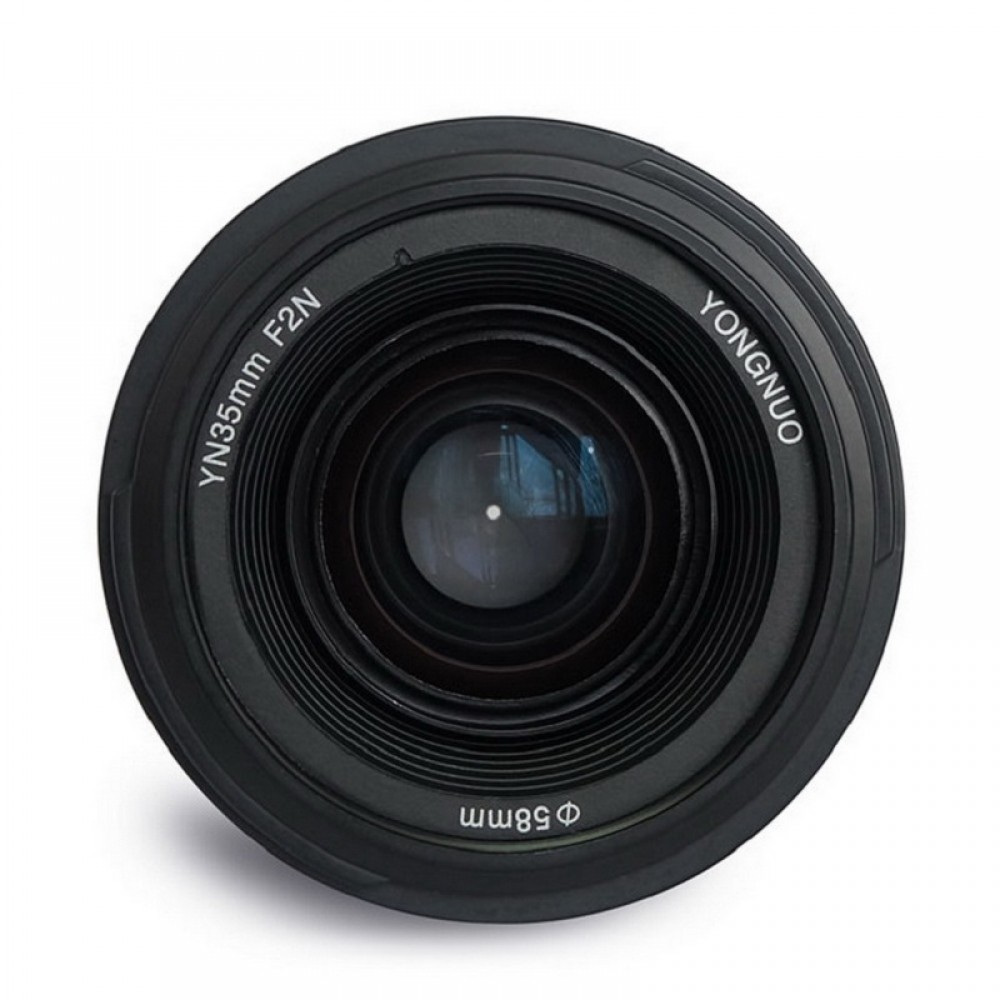 YONGNUO YN 35mm F2 Camera Lens Lens 1:2 AF / MF Wide-Angle Fixed / Prime Auto Focus Lens for Nikon for Canon