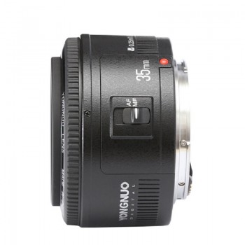 YONGNUO YN 35mm F2 Camera Lens Lens 1:2 AF / MF Wide-Angle Fixed / Prime Auto Focus Lens for Nikon for Canon