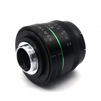 New green circle 25mm F/1.8 Manual Focus Multi-coated APS-C Camera Lens for Canon  Camera