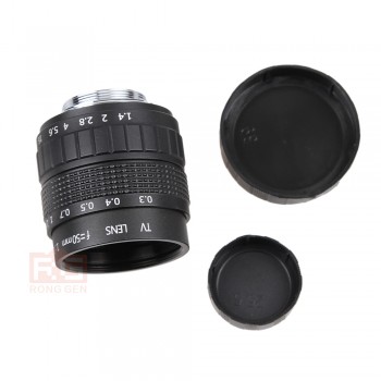 Fujian 50mm F1.4 CCTV TV lens+C-ENX Mount for Sony E NEX3 NEX-C3 NEX-F3 NEX-5 NEX-5N NEX-5R NEX-5T NEX-6 NEX-7 A6000 A5000