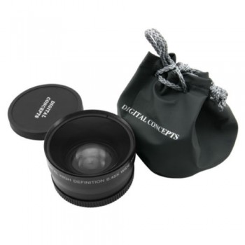 FOTGA 58mm 0.45x Wide Angle Macro Conversion Lens 0.45x 58 For CANON NIKON SONY 58MM LENS