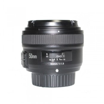 YONGNUO 50mm Lens YN50MM F1.8 Large Aperture Auto Focus Lens for Nikon D5300 D3400 D3200 D3100 D7200 D800 D300 D700 DSLR Camera