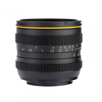 Kamlan 50mm f1.1 APS-C Large Aperture Manual Focus Lens for Mirrorless Cameras Professional High Quality New 2018