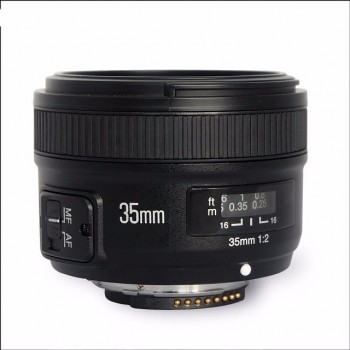 Yongnuo YN35mm F2N lens Wide-angle Large Aperture Fixed Auto Focus Lens+58mm UV filter +lens bag+Lens Hood For Nikon Two Choice