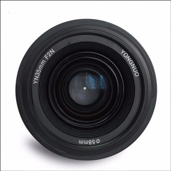 Yongnuo YN35mm F2N lens Wide-angle Large Aperture Fixed Auto Focus Lens+58mm UV filter +lens bag+Lens Hood For Nikon Two Choice