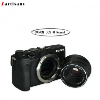7artisans 25mm f1.8 Prime Lens to All Single Series for E Mount Canon EOS-M Mout  Micro 4/3 Cameras A7 A7II A7R   Free Shipping