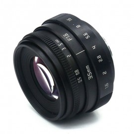 Mini 35mm F1.6 APS-C Television TV Lens/CCTV Lens For 16mm C Mount Camera