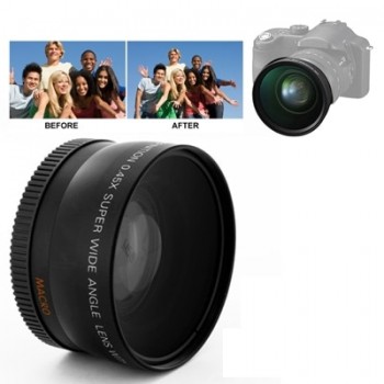 0.45X 58mm Wide Angle Lens with Macro for Canon 700D 350D 400D 450D 500D 1000D 550D 600D 1100D  suitable for 18-55mm lens