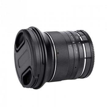 Mcoplus 12mm f/2.8 Ultra Wide Angle Fixed Lens Scenery Manual Aperture Focus Lens F2.8-16 5 Levels For Mirrorless Camera