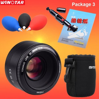 YONGNUO YN50mm f1.8 YN EF 50mm f/1.8 AF/MF Lens Large Aperture Auto Focus for Canon EOS DSLR Cameras