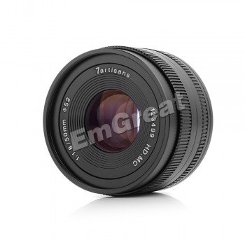 7artisans 50mm F1.8 Large Aperture manual Micro fixed focus Portrait camera lens for Canon EOSM Sony E M4/3 and Fuji FX camera