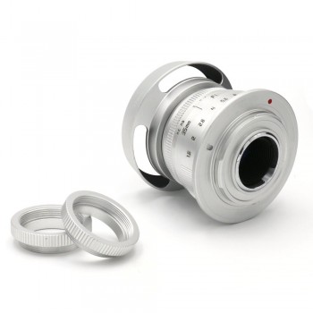 Fujian 35mm f/1.6 CCTV camera  lens for Sony NEX E-mount camera amp; Adapter bundle S
