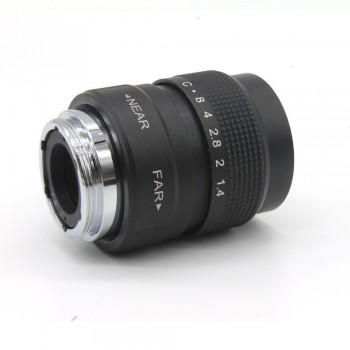 Fujian 25mm F1.4 CCTV TV lens + C Mount for Micro 4/3 m4/3 Panasonic GH5 GH4 GH3 GF3 GF5 GF6 GF7 GF9 G3 G5 GX1 GX7 GX8 GX85