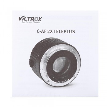Viltrox C AF 2X Teleplus Automatic Magnification Teleconverter HD Lens Optical Glasses For Canon EF Mount Lens