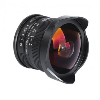 7artisans 7.5mm F/2.8 Ultra Wide Angle Camera Fisheye Lens Full-Frame/Half frame For Fuji AF-mount Cameras X-A1 X-A2 For sonyA9