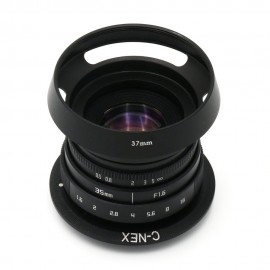 NEW Fujian 35mm f/1.6 CCTV II lens for Sony NEX E-mount camera amp; Adapter bundle