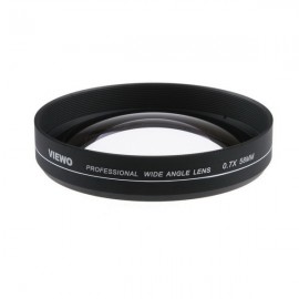 0.7X 58MM Wide Angle Prime Lens For Canon T2i / T3i / T4i / 550D / 600D / 650D 77mm Front