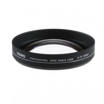0.7X 58MM Wide Angle Prime Lens For Canon T2i / T3i / T4i / 550D / 600D / 650D 77mm Front