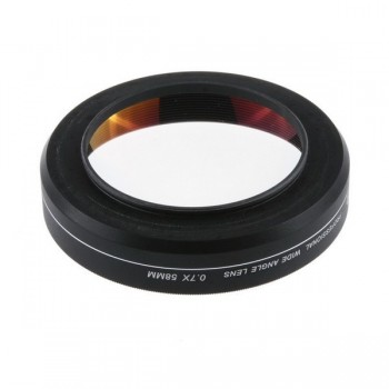 0.7X 58MM Wide Angle Prime Lens For Canon T2i / T3i / T4i / 550D / 600D / 650D 77mm Front