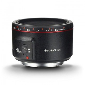 YONGNUO YN50mm F1.8 II Large Aperture Auto Focus Lens for Canon Bokeh Effect Camera Lens for Canon EOS 70D 5D2 5D3 600D DSLR