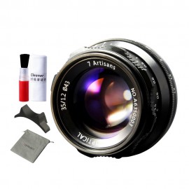 7artisans 35mm F1.2 Prime Lens for Sony E-mount  for Fuji XF APS-C Camera Manual Mirrorless Fixed Focus Camera Lens For Sony