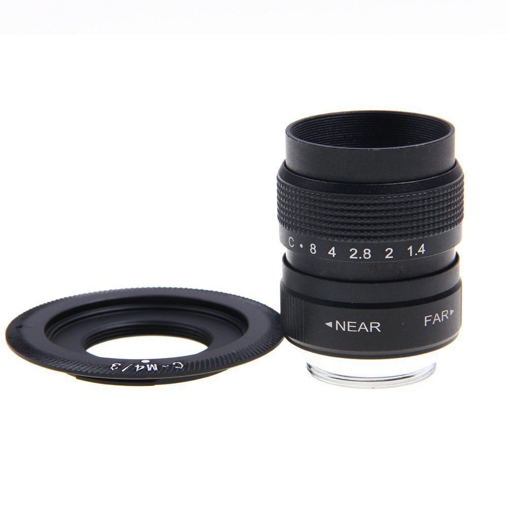 FUJIAN 25mm f/1.4 C Mount CCTV f1.4 Lens for Micro 4/3 m4/3 Olympus EPM3 EPL7 EPL5 OM-D EP1 EP2 EP3 EP6 EPL7 EPL6 EPL3 E-M5 EM10