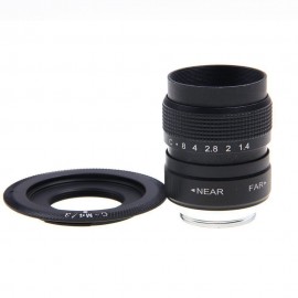 FUJIAN 25mm f/1.4 C Mount CCTV f1.4 Lens for Micro 4/3 m4/3 Olympus EPM3 EPL7 EPL5 OM-D EP1 EP2 EP3 EP6 EPL7 EPL6 EPL3 E-M5 EM10