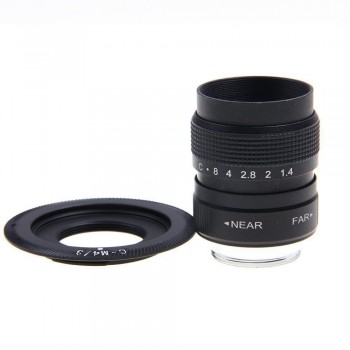 FUJIAN 25mm f/1.4 C Mount CCTV f1.4 Lens for Micro 4/3 m4/3 Olympus EPM3 EPL7 EPL5 OM-D EP1 EP2 EP3 EP6 EPL7 EPL6 EPL3 E-M5 EM10