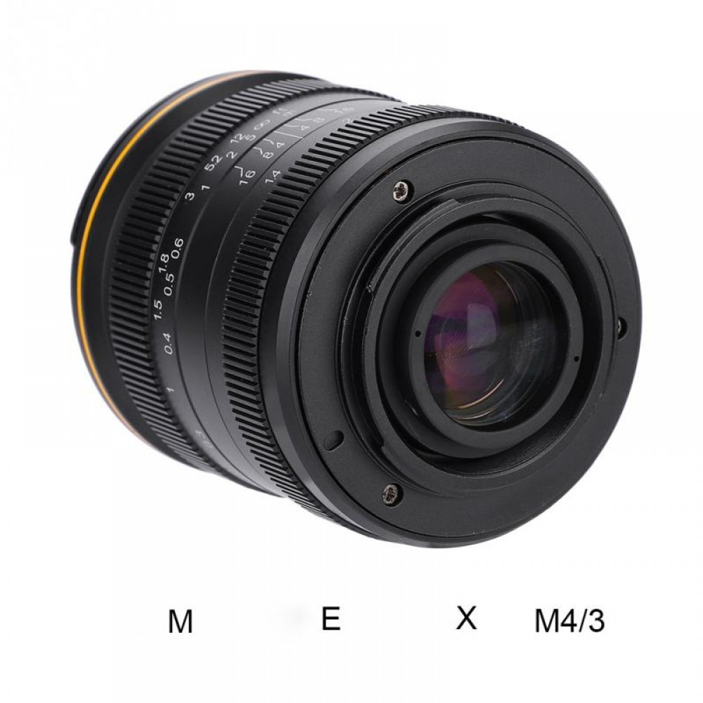 Kamlan 28mm f1.4 Wide Angle APS-C Large Aperture Manual Fo-cus Lens for Mirrorless Cameras