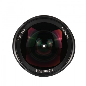 7artisans 7.5mm f2.8 fisheye Fixed Focus lens 180 degree Angle Apply to All Single Series for Fujifilm/Sony E / Olympus Cameras