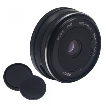Meike MK-28mm f2.8 large Aperture Manual Multi Coated Focus lens APS-C for Fujifilm Mirrorless cameras X-A1 X-A2 X-E1 X-E2 X-E2S