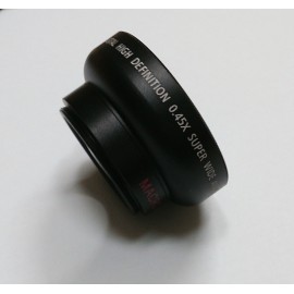 WIDE ANGLE 0.45X LENS AF 37mm + Macro FOR Sony HDR-XR500V, HDR-XR520VE Camcorder