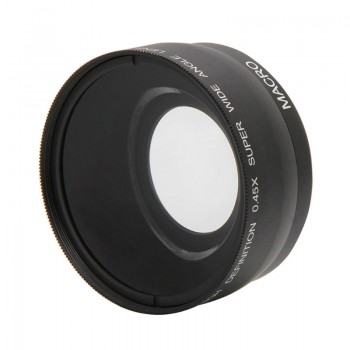Wide Angle and Macro Lens 58mm 0.45x0.45 for Canon EOS 350D/400D/450D/500D/600D