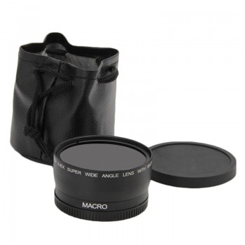 Wide Angle and Macro Lens 58mm 0.45x0.45 for Canon EOS 350D/400D/450D/500D/600D